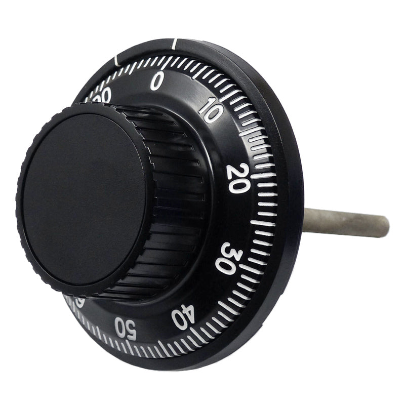 LA GARD Flat Gard Dial, Black, 102mm Spindle | Loktec Direct