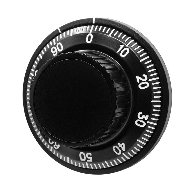 LA GARD Flat Gard Dial, Black, 102mm Spindle | Loktec Direct