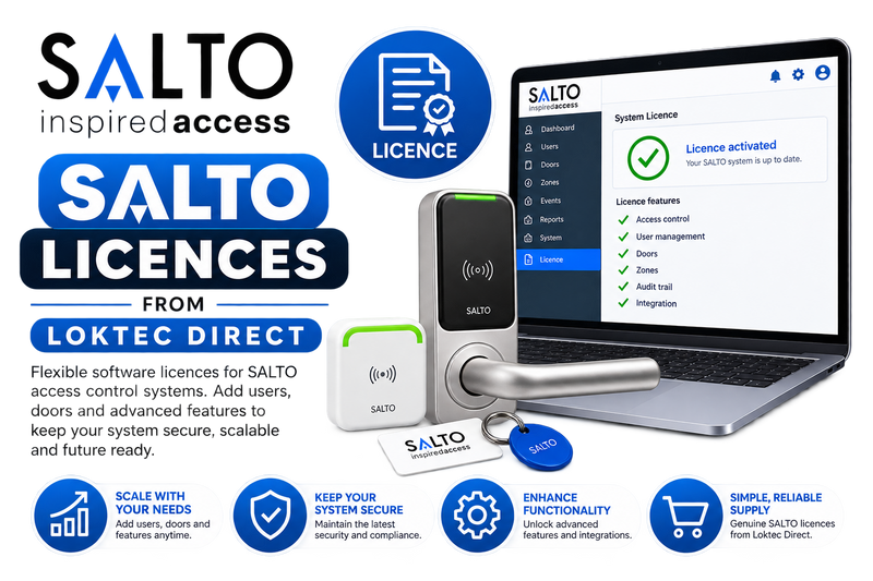SALTO Licence from Loktec Direct