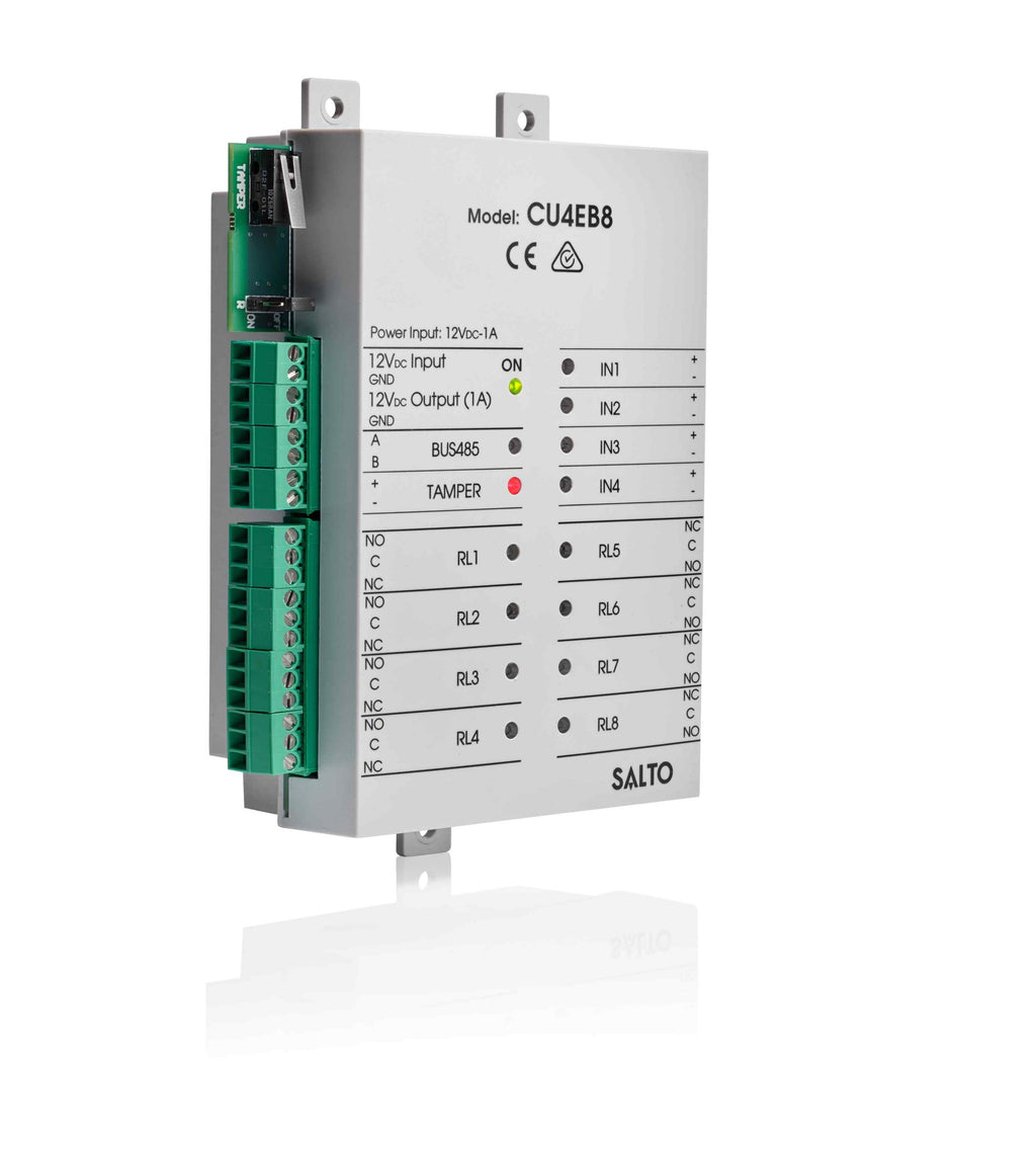 SALTO XS4 Controller I/O Expansion Unit (CU4EB8UK) | 8 Relay Outputs ...