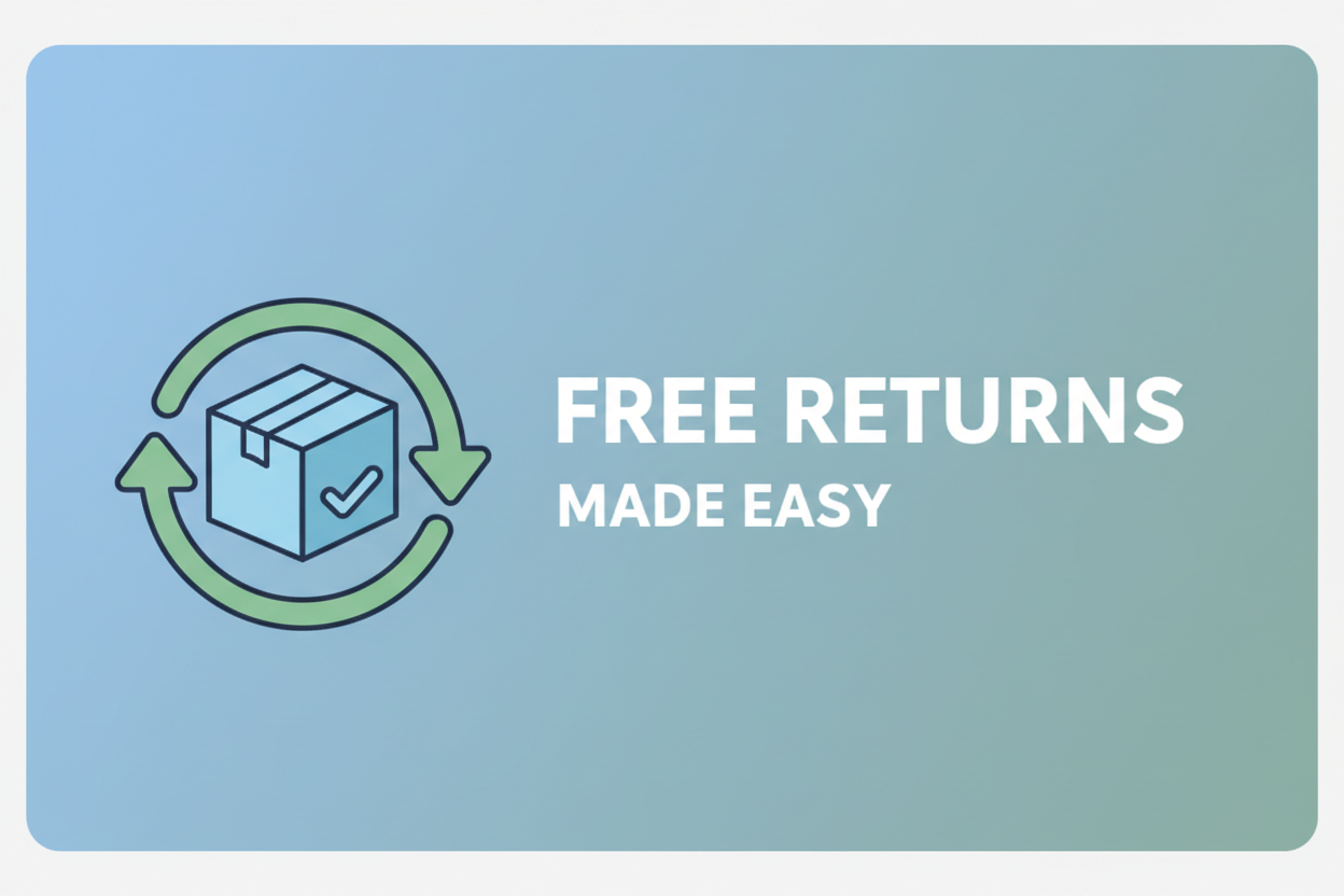 Free returns made easy